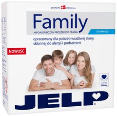 Гіпоалергенний пральний порошок FAMILY для білого 2.24 кг, JELP