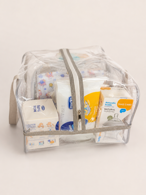 Готовий набір в пологовий МАЛЯТКО, Huggies Extra Care - 22 шт., Без пустушки, Без пляшечки