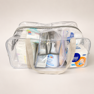 Готовий набір в пологовий МАЛЯТКО, Huggies Extra Care - 22 шт., Без пустушки, Без пляшечки