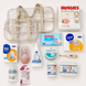Готовий набір в пологовий МАЛЯТКО, Huggies Extra Care - 22 шт., Без пустушки, Без пляшечки
