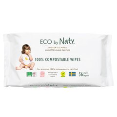 Вологі серветки Eco by Naty
